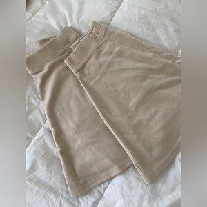 Oshkosh 2 piece bundle tennis skirts size girl 10 beige